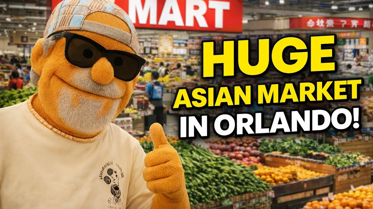Orlando’s MASSIVE Asian Supermarket (H Mart Tour!)