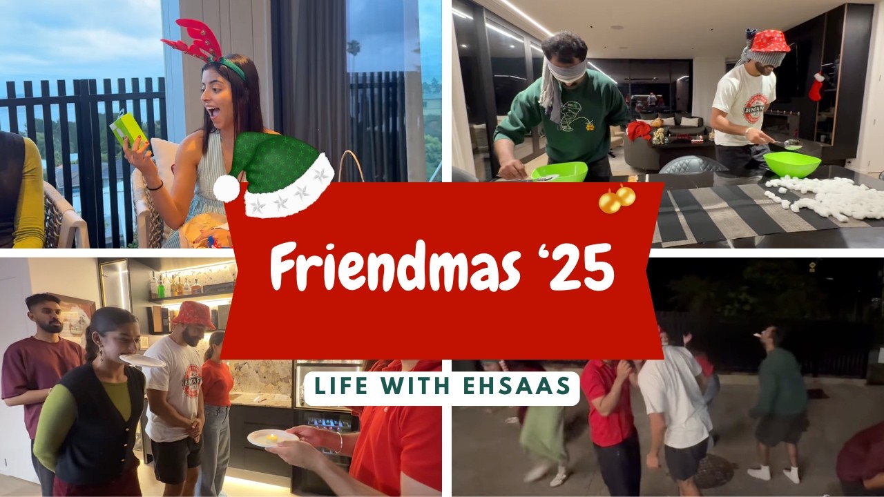FRIENDMAS 2025 VLOG | Christmas with Friends 