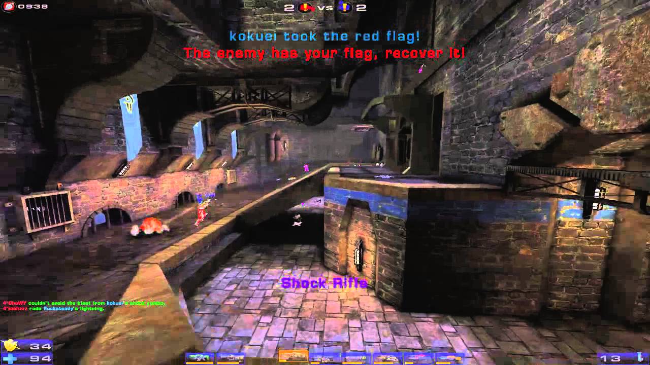 UT2004: 2 caps, 1 minute