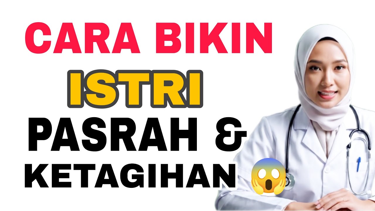 JANGAN KAGET 😱 !  Cuma Modal 'Jari Telunjuk'☝🏻, Istri Jadi RAJIN Minta Duluan💦
