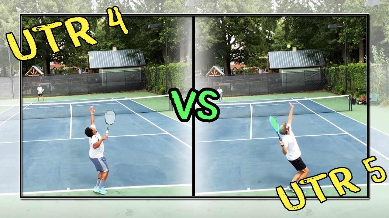 UTR 5 vs UTR 4 : My First Official UTR Match (UTR Flex League Atlanta)