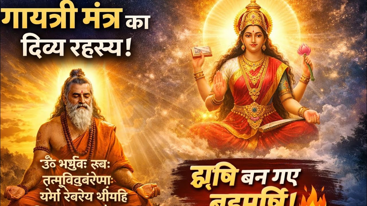 जब अहंकार टूटा और प्रकट हुईं गायत्री माता | विश्वामित्र और गायत्री मंत्र का रहस्य 🔥🙏