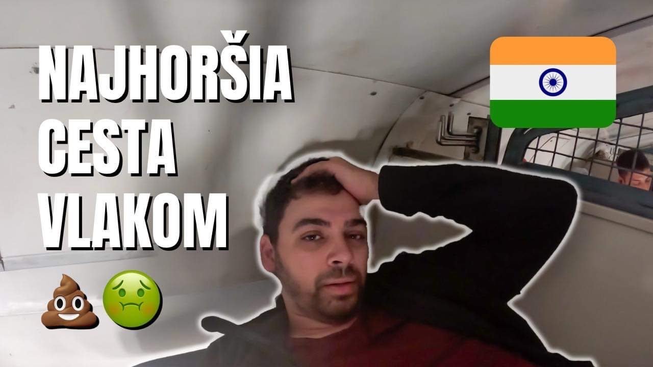 14 hodinová BRUTÁLNA cesta vo vlaku v INDII🇮🇳