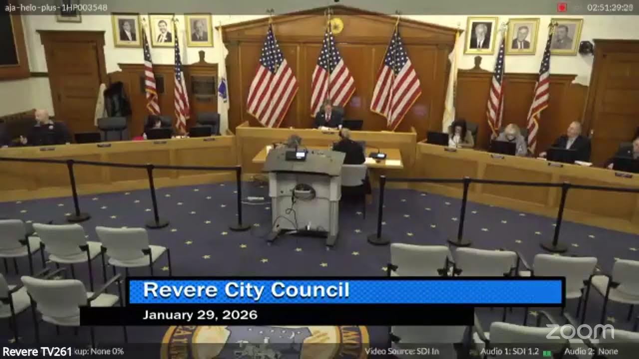 Spanish-Revere City Council Meeting 1/29/26