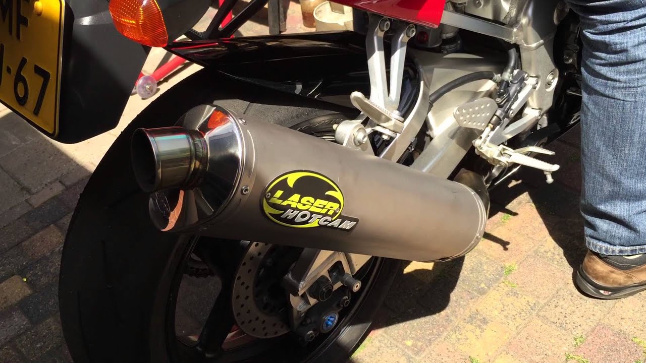 Laser hotcam exhaust yamaha R1 2001 video nr:1