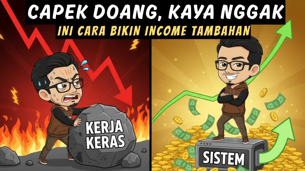 Kenapa Kerja Keras Saja Tidak Cukup? Strategi Mindset untuk Menciptakan Penghasilan Tambahan