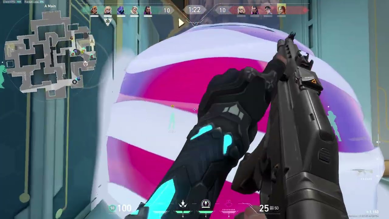 36 kills 16 deaths, Sova Phantom 2 Quad - 2 Triple, Abyss Ranked