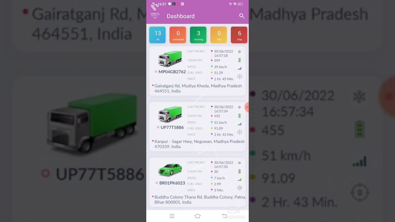 TB TRACK User App Demo