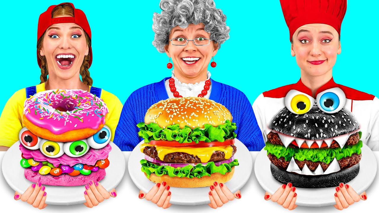 Кулинарный Челлендж: Я против Бабушки | Вкусные Рецепты от DuKoDu Challenge