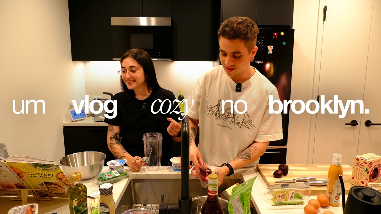 brooklyn diaries l rotina calma, cozinhando juntos e retomando hobbies
