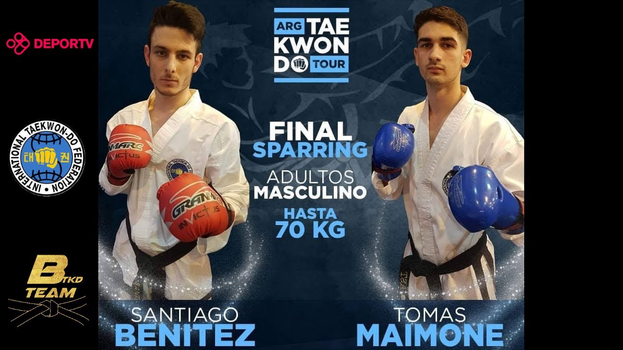 Taekwondo ITF | Argentina Taekwondo Tour 1era etapa | Santiago Benitez  Final -70kg
