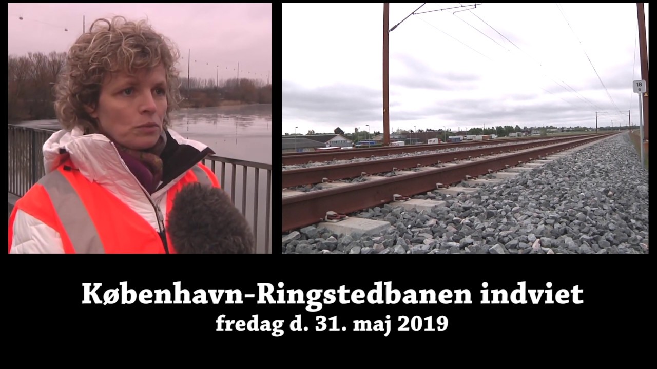K&oslash;benhavn-Ringstedbanen er indviet og gennemk&oslash;re nu Ish&oslash;j Kommune