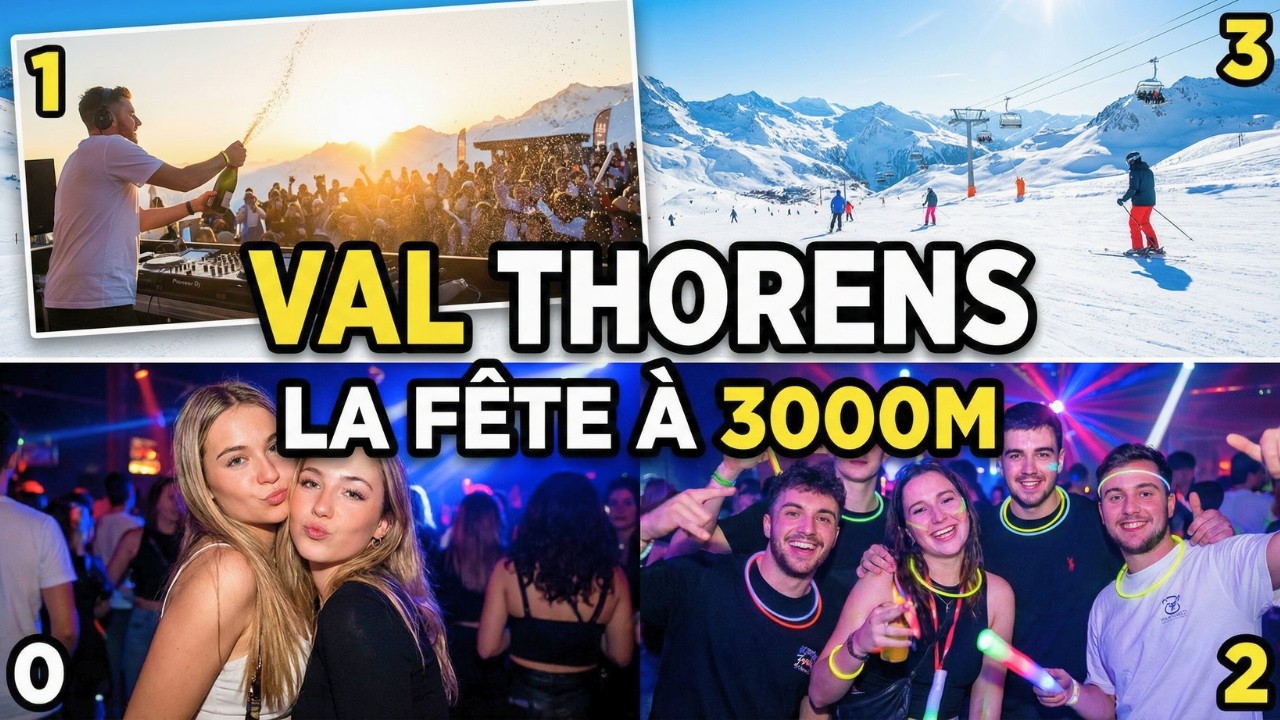 Val Thorens, entre luxe et Spring Break