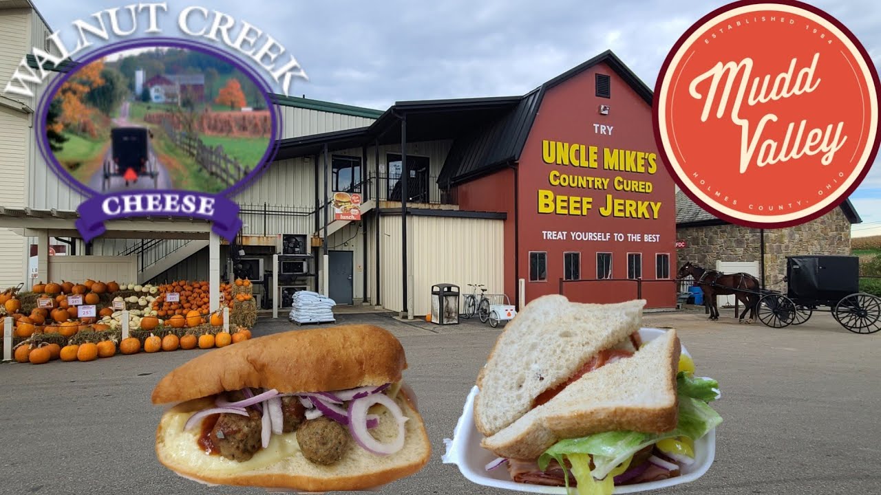 Кафе Walnut Creek Cheese Mudd Valley (Огайо, земля амишей)