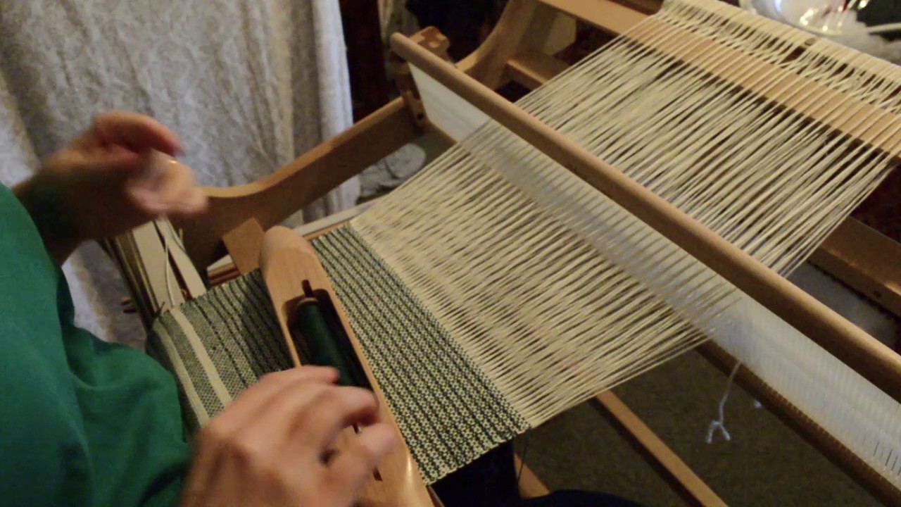 Alternating weft floats and warp floats