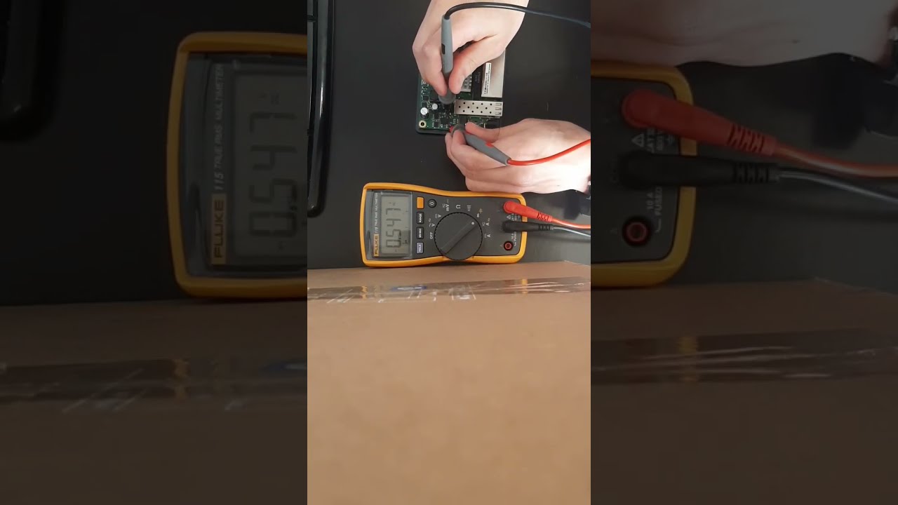 MikroTik RB760iGS - overvoltage measurements