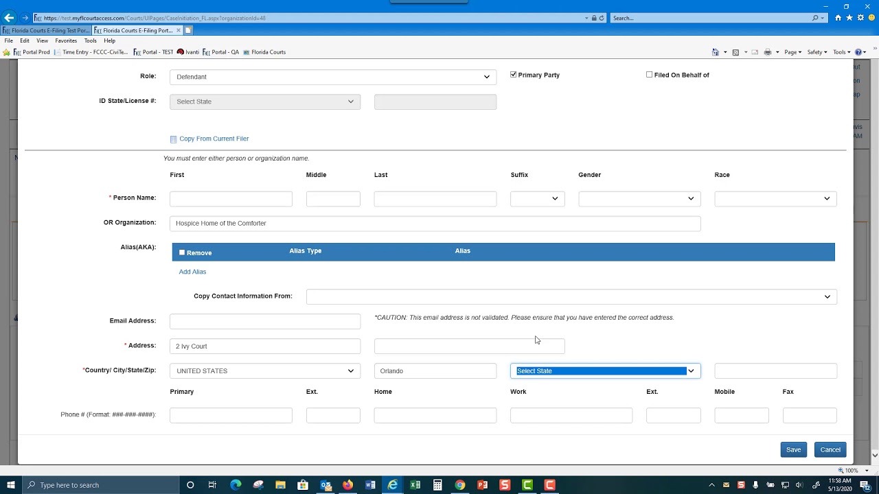 File a New Case in the Florida Courts E-Filing Portal