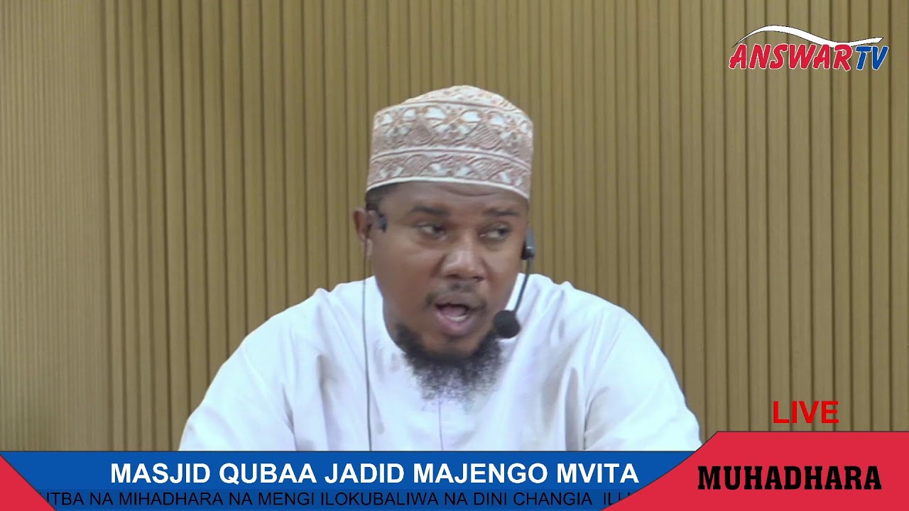 SHEIKH OMAR IS'HAAQ || UMUHIMUBWA ELIMU MASJID QUBA JADID MAJENGI MVITA