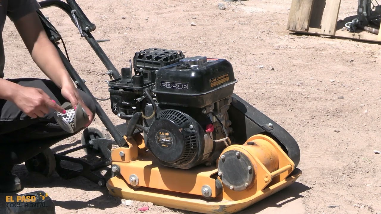 3,000lb Plate Compactor Operation & Troubleshooting | El Paso Tool Rental