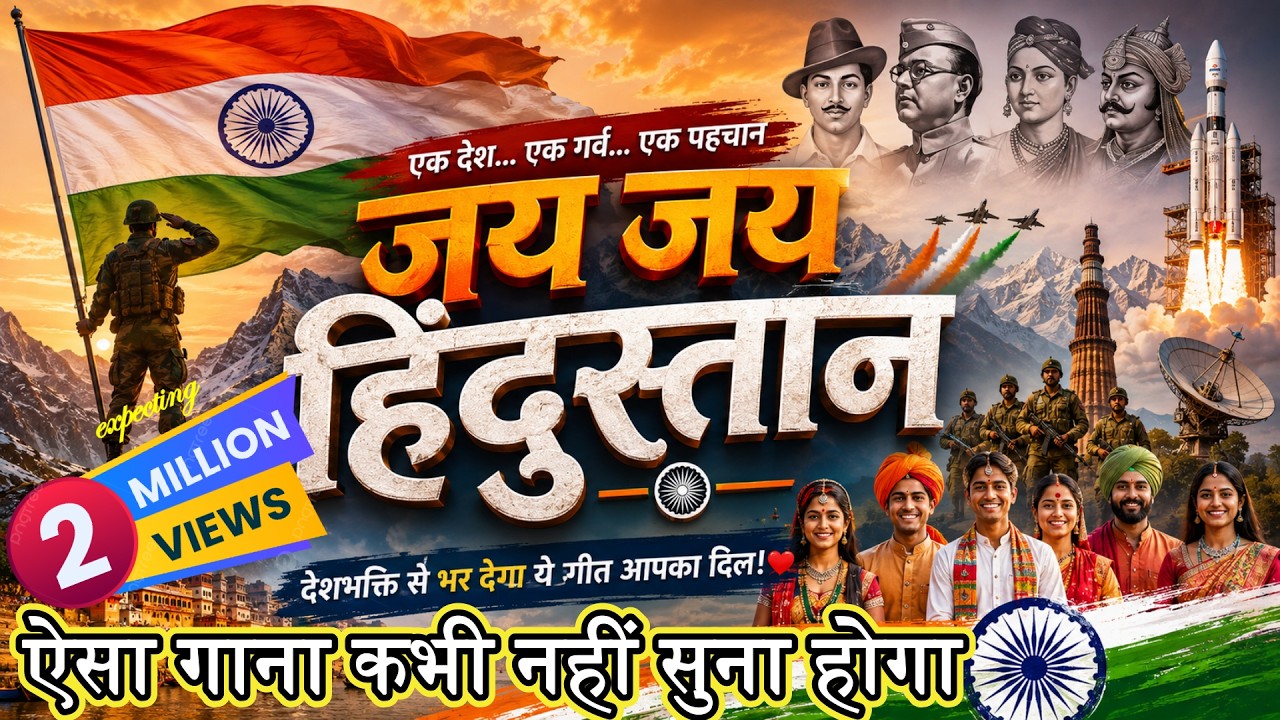 Jai Jai Hindustan | Deshbhakti Anthem | Manoj Kumar | Republic Day Special | Patriotic Song