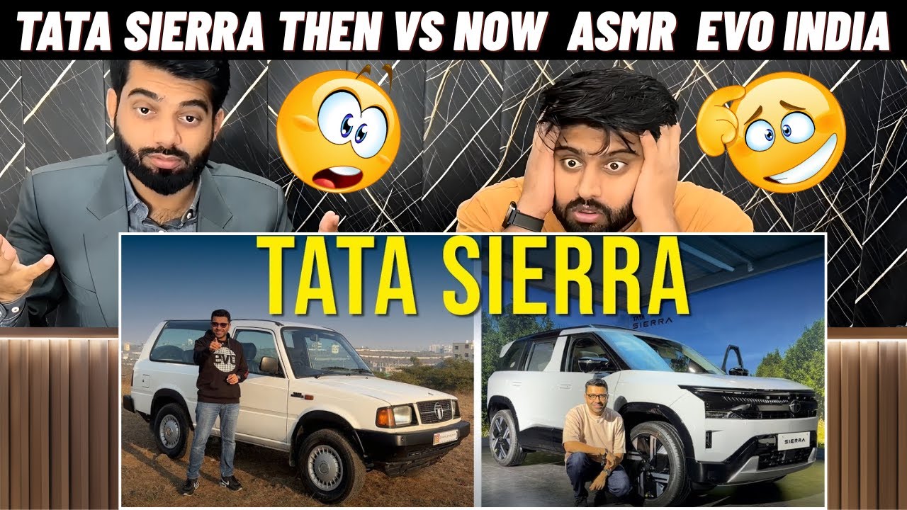 टाटा सिएरा &ndash; Old vs New | Pakistani Reaction 😍