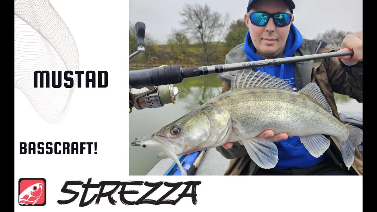 BASSCRAFT - progresszív, kemény, mégis érzékeny, új süllős peca a Mustadtól | Strezza Fishing