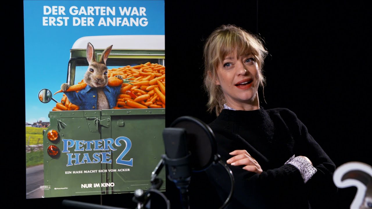 PETER HASE™ 2 - Heike Makatsch im Synchronstudio | Ab 02.07.21 im Kino!