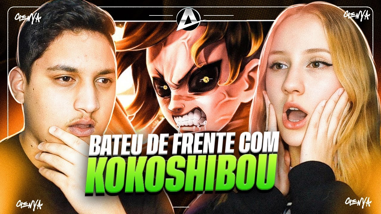 REACT EM CASAL - ♪ Genya Shinazugawa | Fome de Oni | AniRap