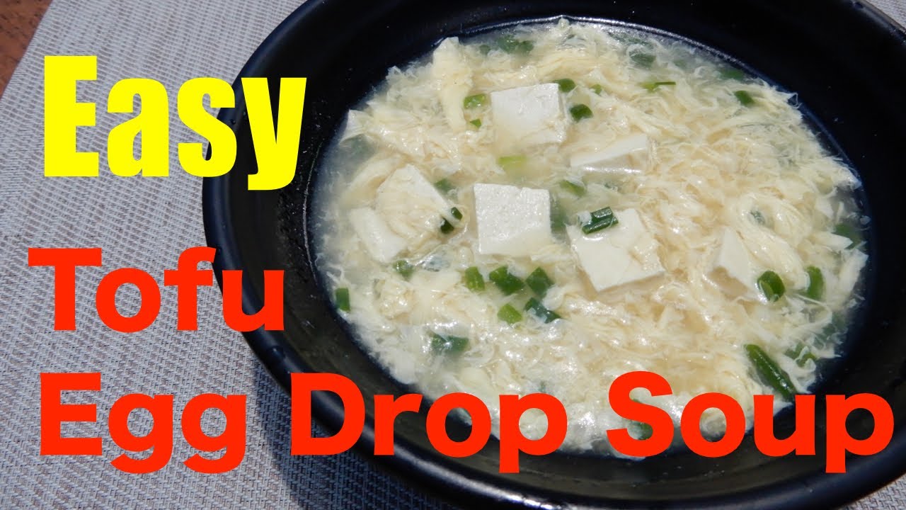 Gawin mo ito sa Pinasarap Egg Drop Soup with Tofu (Tokwa) Recipe you can cook at home