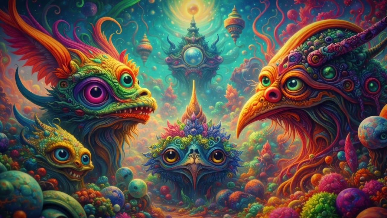 Psychedelic Dreams ☁️ | Psybient, Psychill, Goa Trance & Psytrance Mix