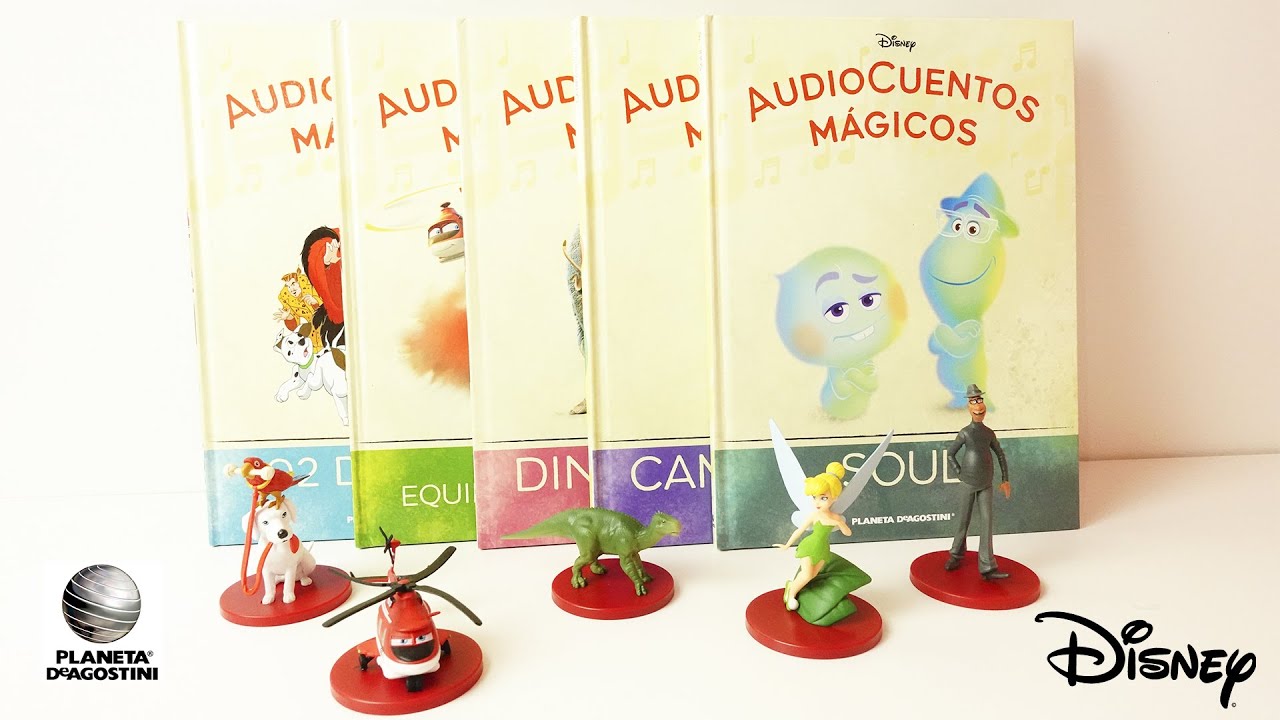 AUDIOCUENTOS DISNEY PLANETA DEAGOSTINI (77, 78, 79, 80, y 81) y ¡5º regalo!
