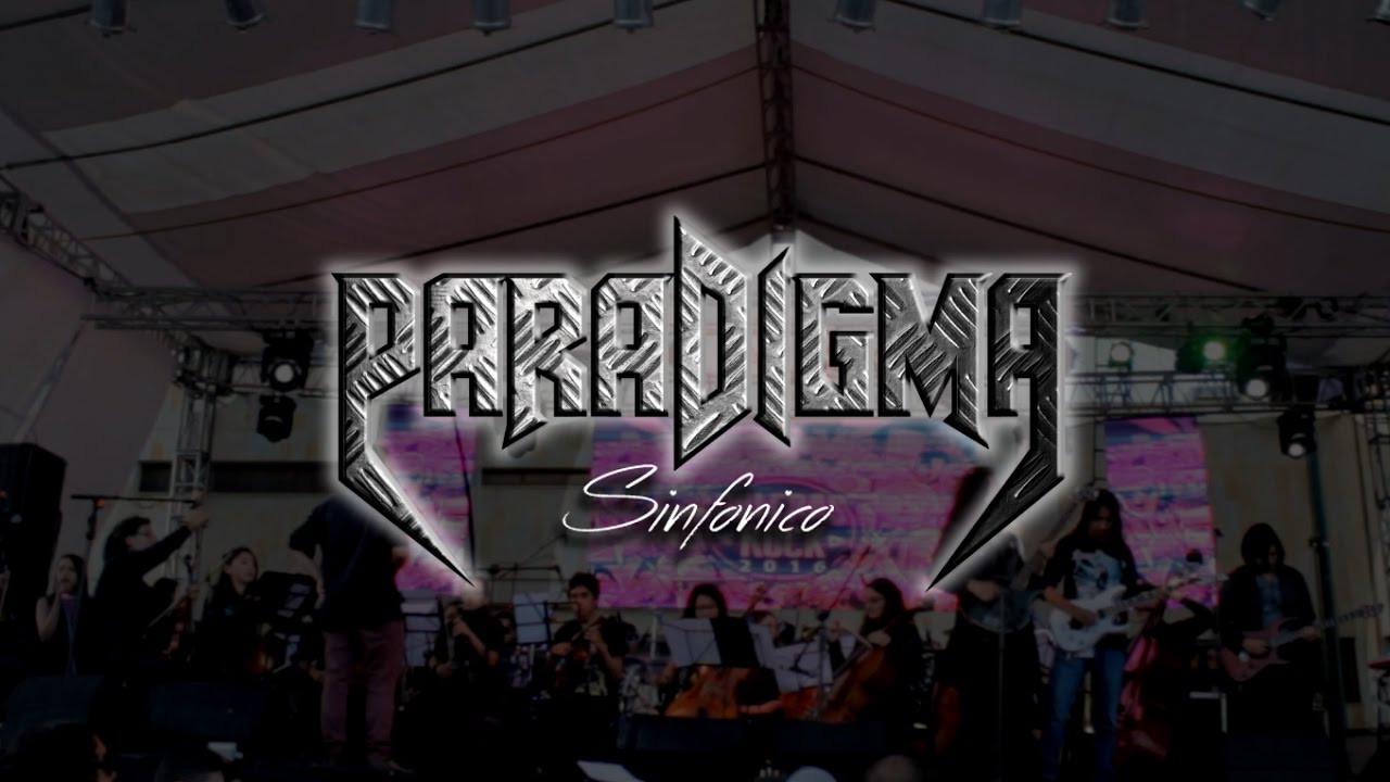 Paradigma - Ni la distancia (live / O.sinf&oacute;nica juvenil - Galeras Rock 2016)