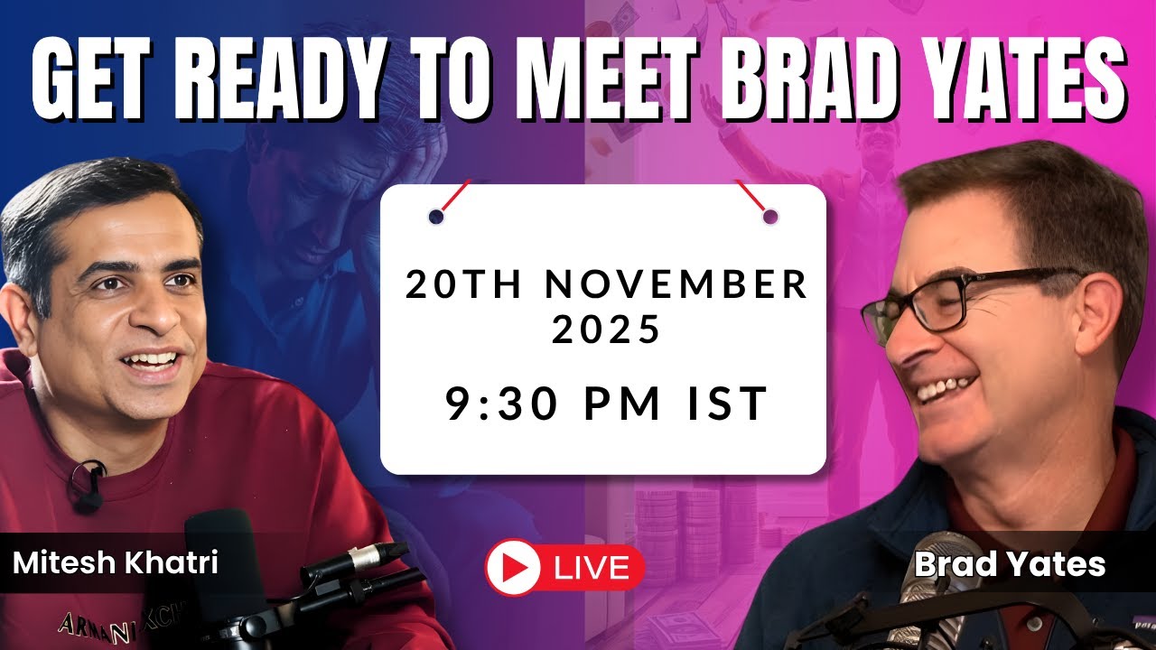Transform Your Life with EFT | Brad Yates LIVE Session with Mitesh Khatri