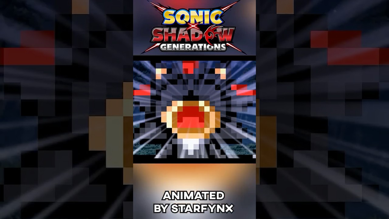 Sonic X Shadow Generations be like  #sonicanimation #sonic #shorts