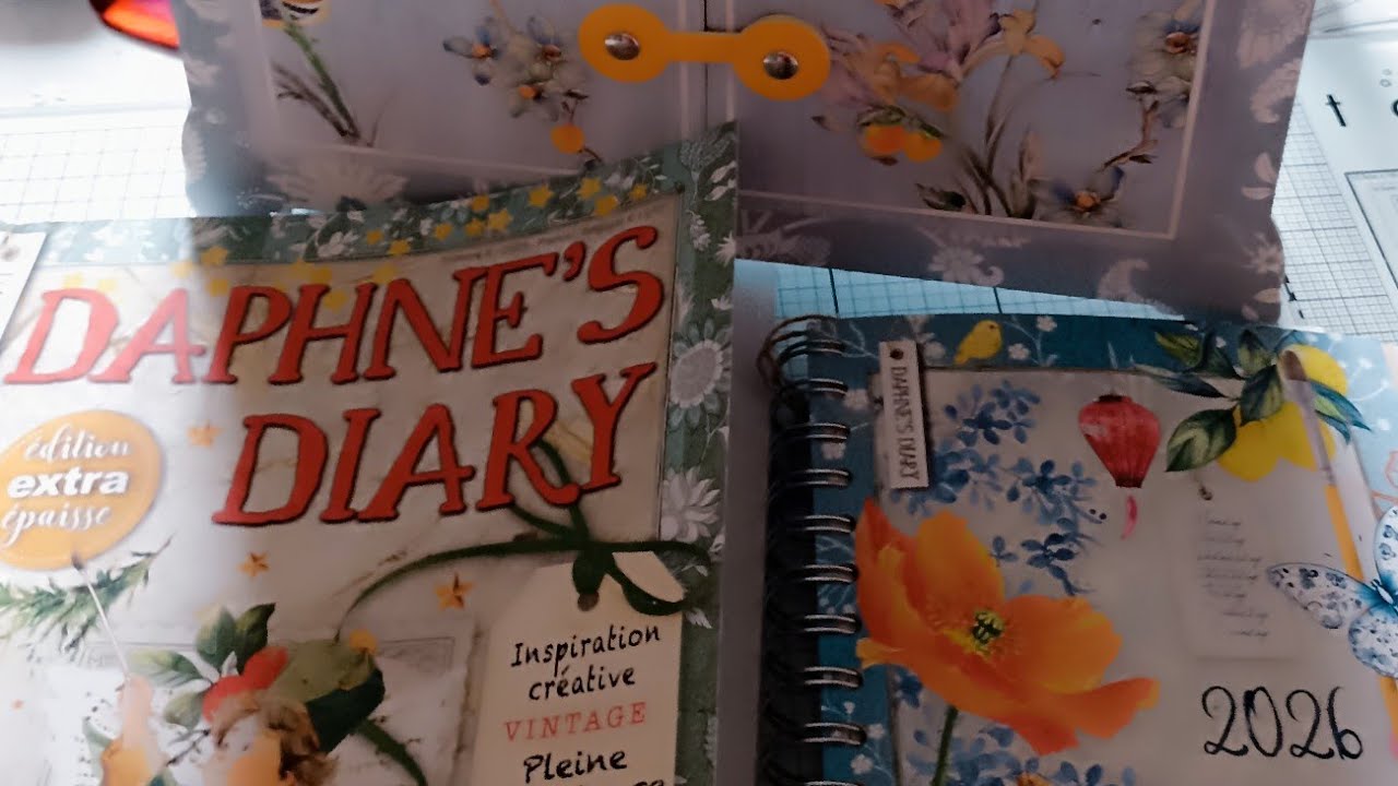 UNBOXING :JE VOUS DÉVOILE MON CADEAU DE NOËL 💯 DAPHNE'S DIARY 🩷:LE SCRAPBOOKING : UNE PASSION ☺️