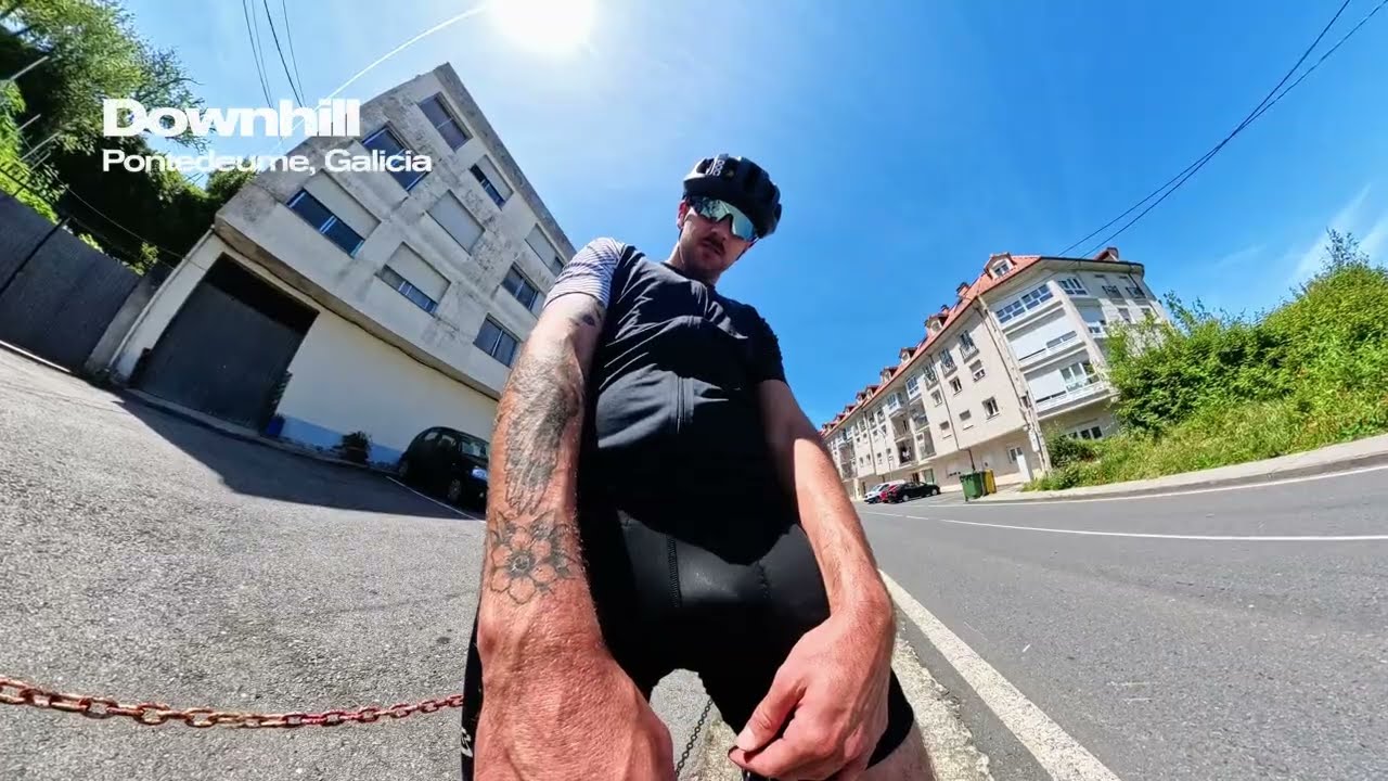 Downhill en Pontedeume, Galicia, España