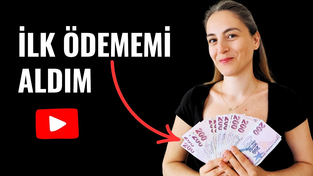Youtube'dan İlk Ödememi Aldım🧿Bir Maşallahınızı Alırım🧿🤗