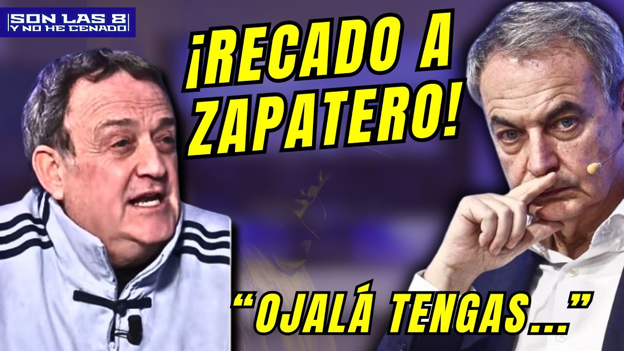 El FAMOSO ACTOR de COMPAÑEROS sacude a ZAPATERO: 