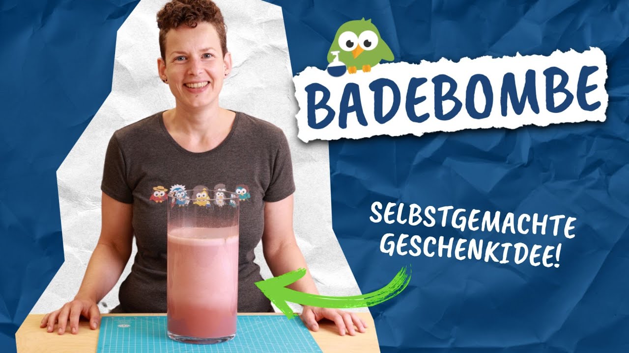 Badebombe |  Forscherwerkstatt — Experimente für Kinder