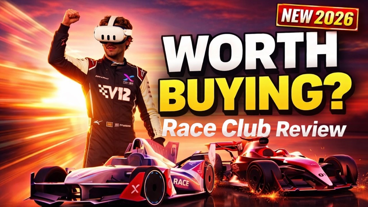 Race Club Early access Look on the Quest 3