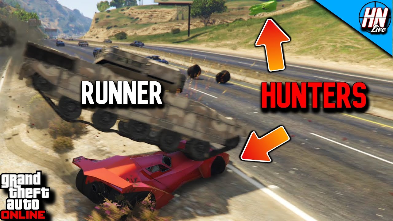 TANK vs VIGILANTES GTA 5 MANHUNT! ft. @NPC-YSK @twingo.mp4