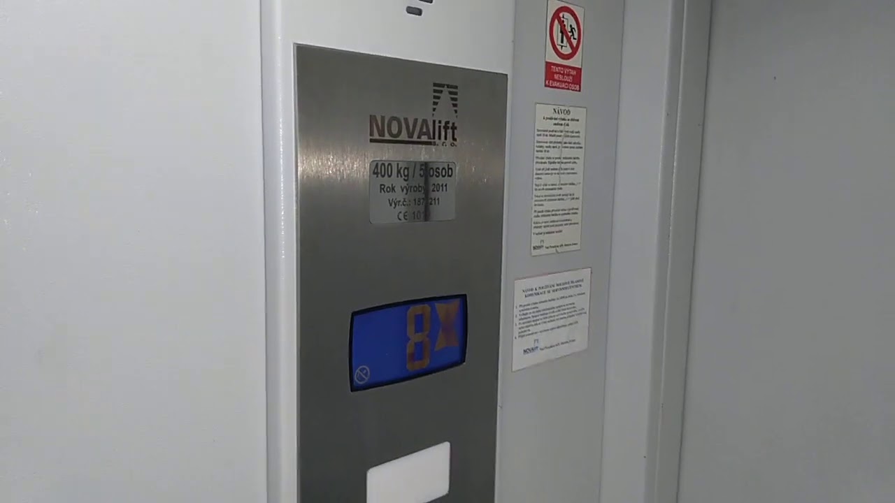 Výtah Novalift Panelák Frýdek Místek Ulice