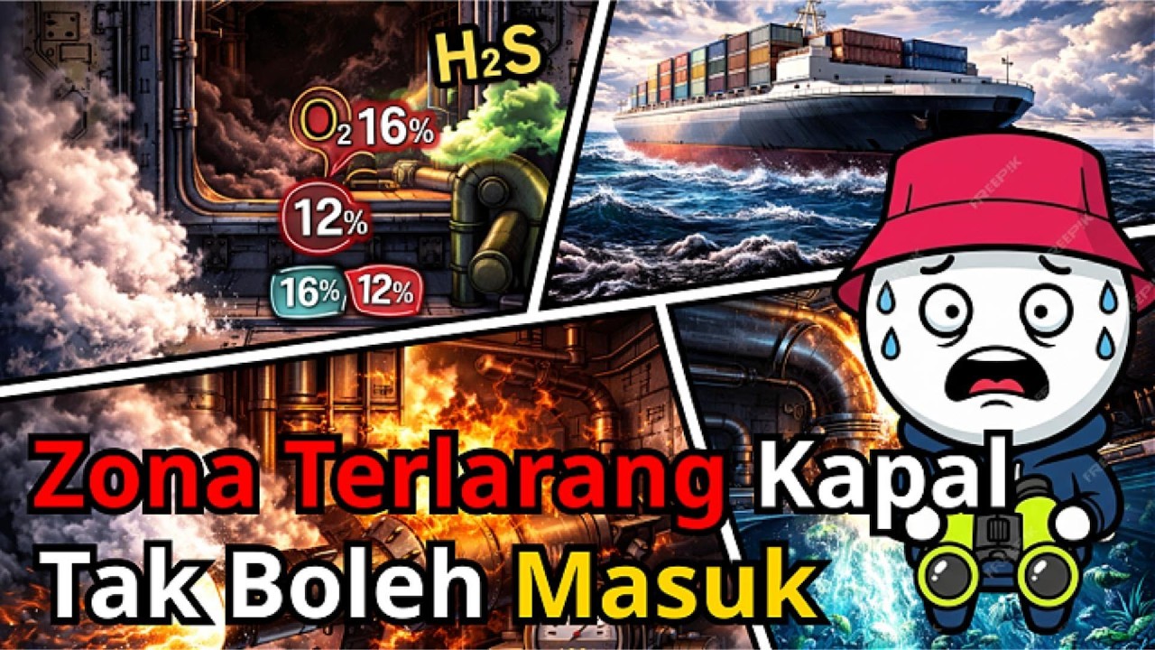 Kenapa Banyak Pelaut Tewas di Dalam Kapal? Bahaya Confined Space Dijelaskan
