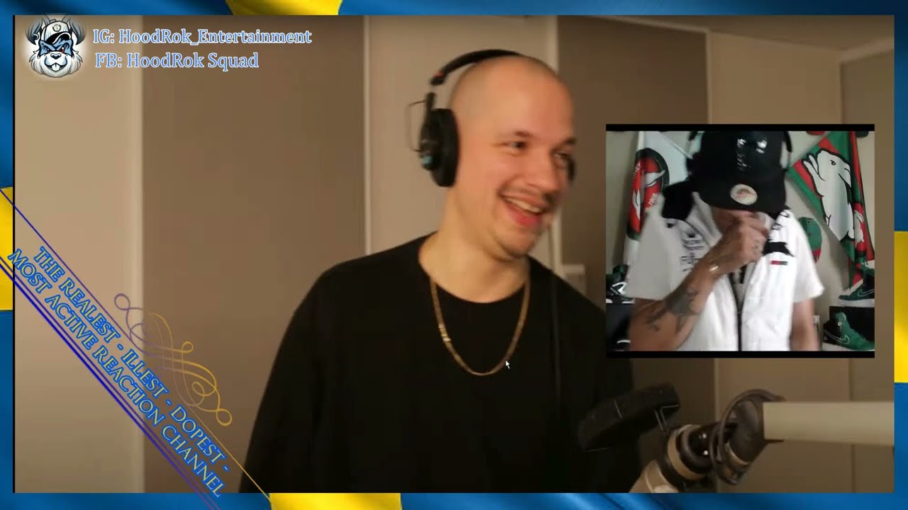 Swedish Rap Reaction: Boogie Dinero - Stationen Freestyle (HD Version Still Processing)