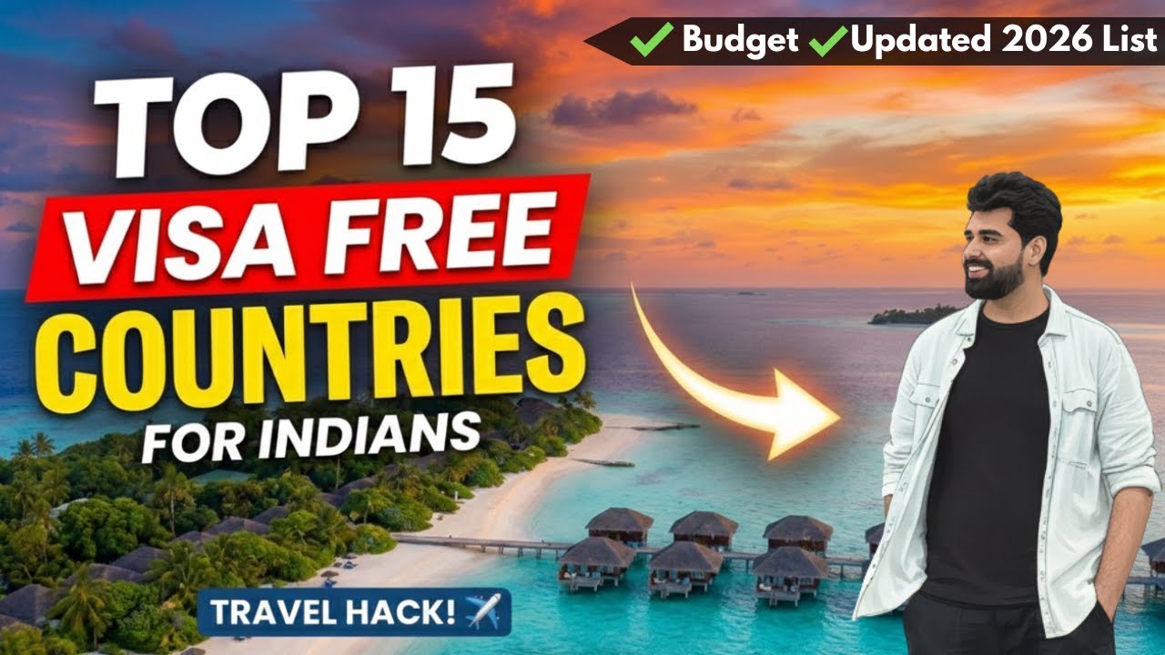 Visa Free Countries For Indians 2026 | Without Visa Countries For Indian Passport