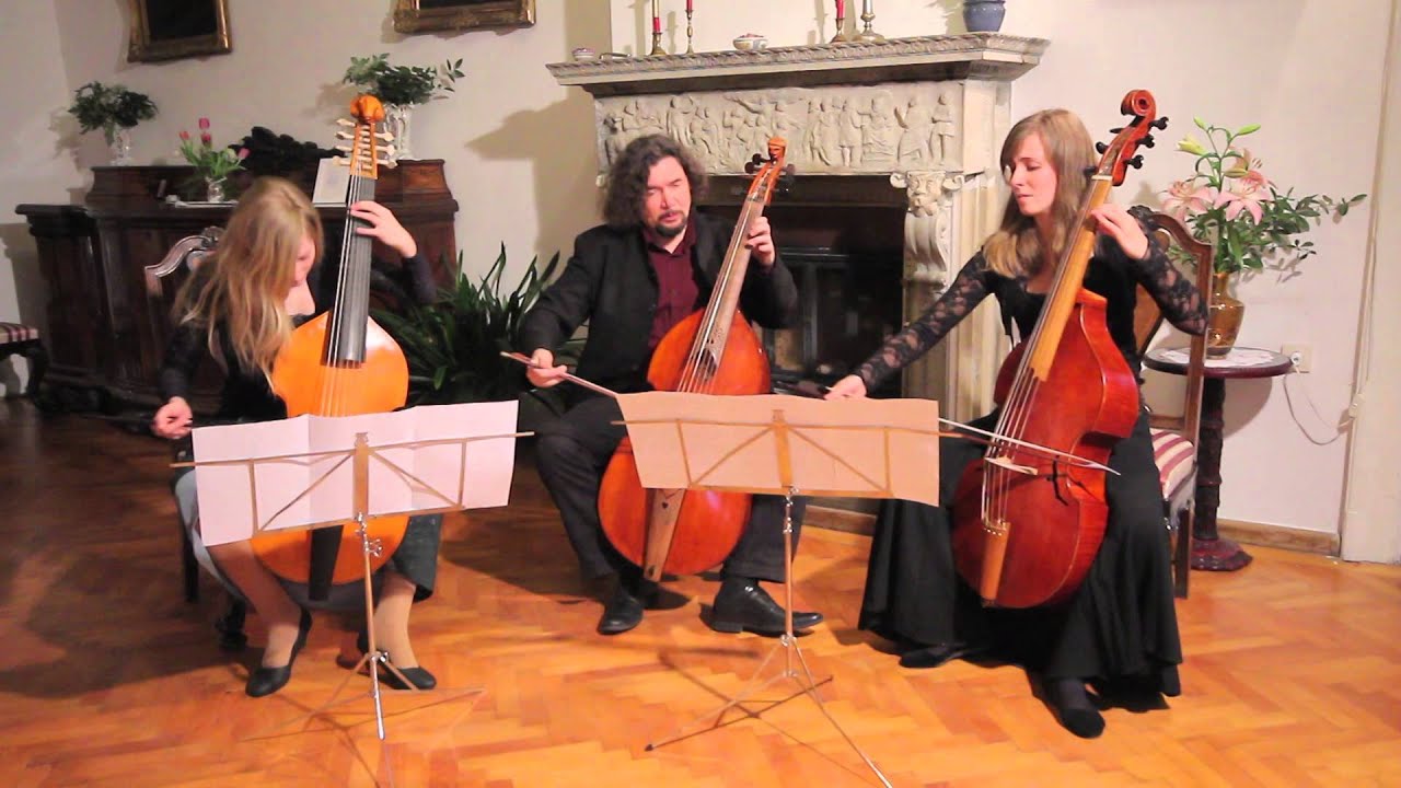 Ariadné Consort - Orlando Gibbons - Fantasia for three basses