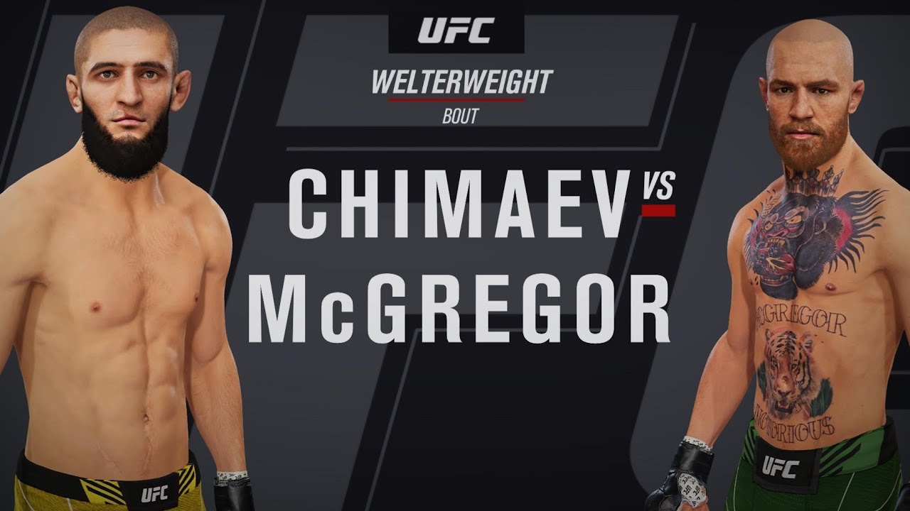 UFC 4 - Khamzat Chimaev vs Conor McGregor - |PS5 4K|