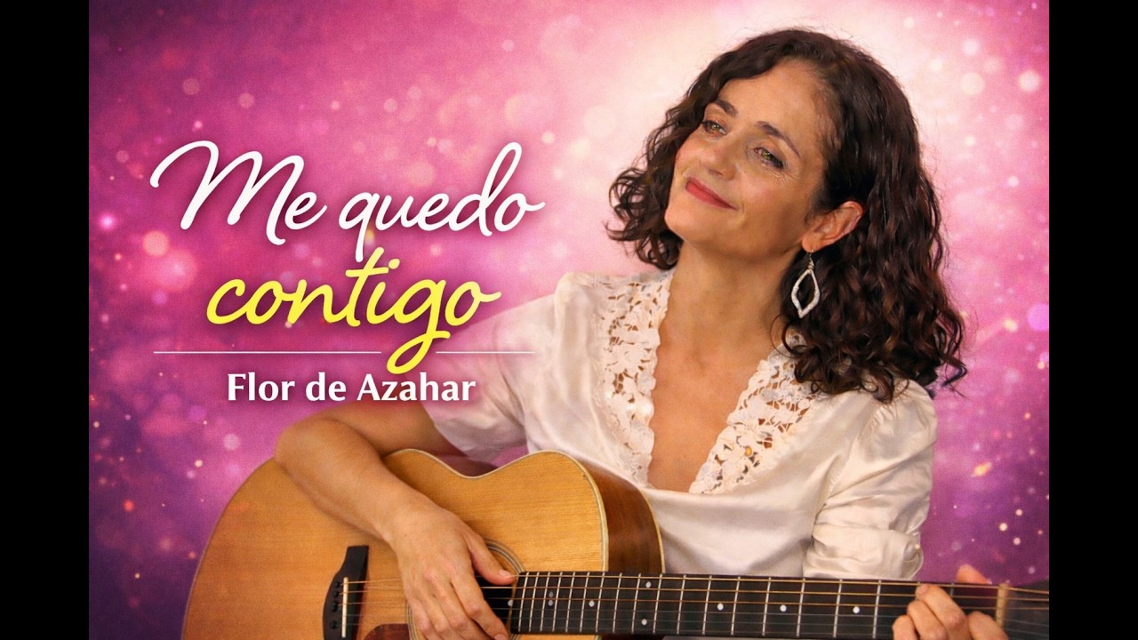 Me quedo contigo – Rosalía | Cover acústico (Flor de Azahar)