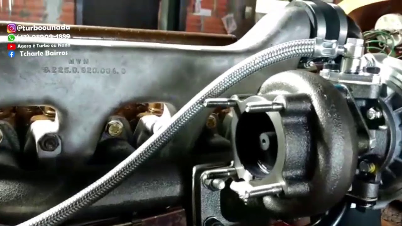 VALMET 85 MOTOR MWM D225 - ADAPTAÇÃO DO KIT DE TURBINA