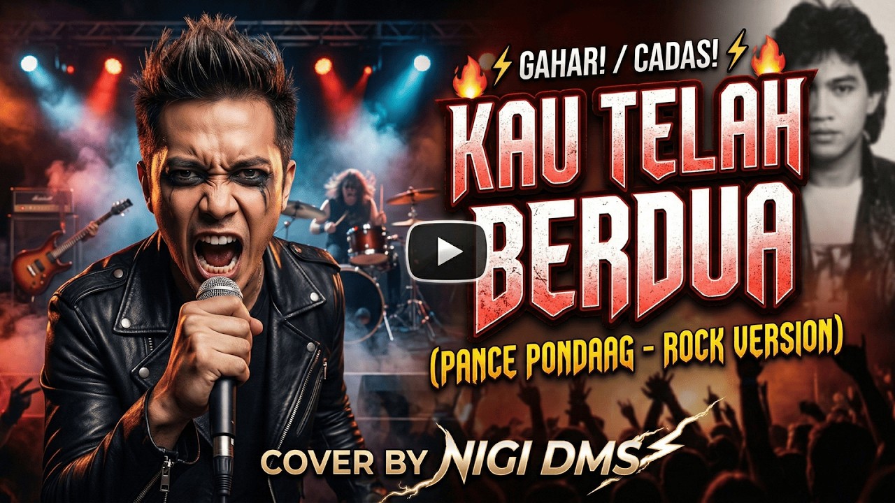 ROCK VERSION - KAU TELAH BERDUA - PANCE PONDAAG | COVER BY NIGI DMS